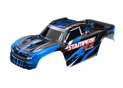 Traxxas Body Stampede 4X4 Brushless Blue(Painted Decals Applied)