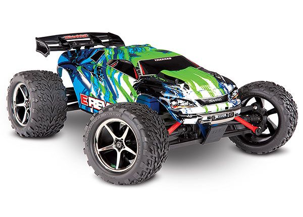 Traxxas E-Revo 1/16 4WD Brushed RTR Truck Green Traxxas E-Revo 1/16 4WD Brushed RTR Truck Green