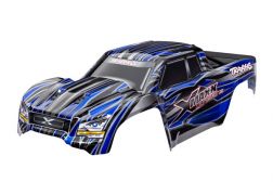 Traxxas Body, X-Maxx Ultimate, blue (painted, decals applied)