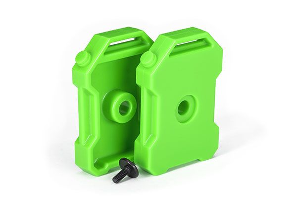 Traxxas Fuel Canisters (Green) (2) / Screw Pin
