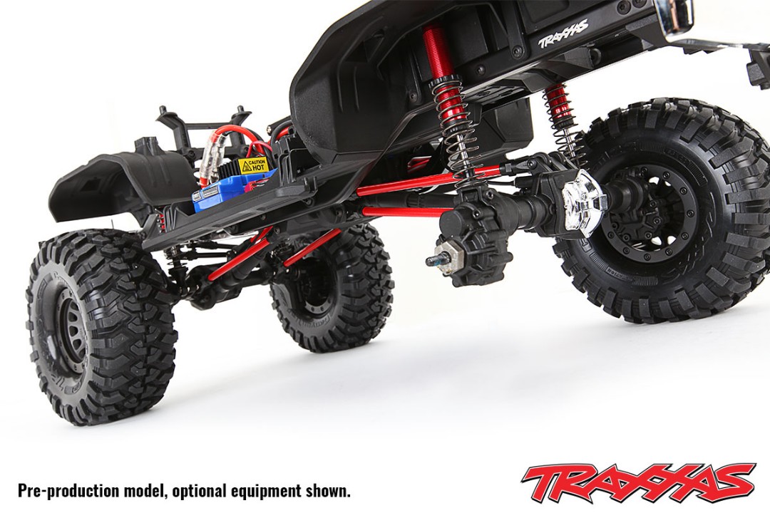 Traxxas Long Arm Lift Kit, TRX-4, complete - Red