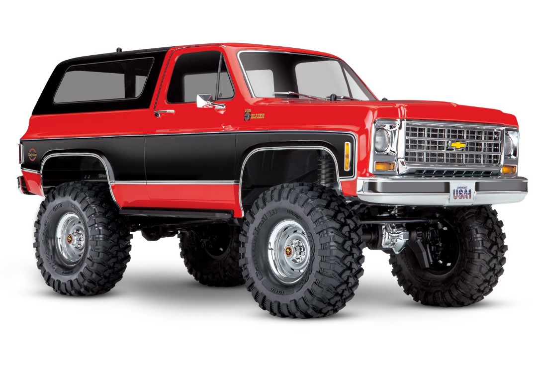 Traxxas TRX4 79 Chevy Blazer 1/10 Crawler, Red Traxxas TRX4 79 Chevy Blazer 1/10 Crawler, Red