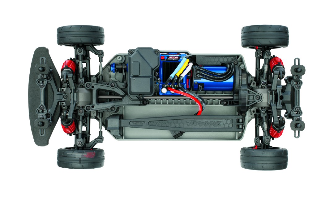 Traxxas 4-Tec 2.0 VXL AWD Chassis-Only - Click Image to Close