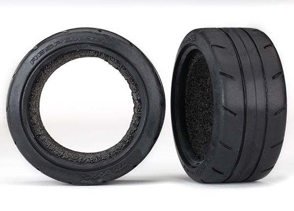 Traxxas Tires, Response 1.9" Touring (extra wide, rear)/ inserts
