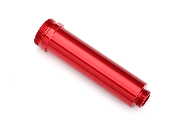 Traxxas Body, GTR shock, 64mm, aluminum (red-anodized) (front, n