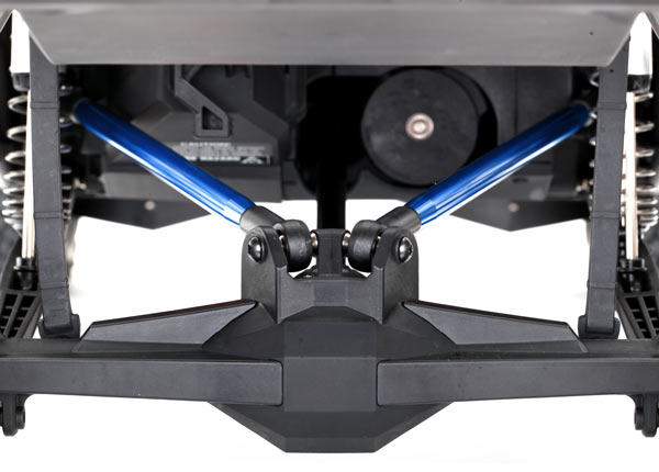 Traxxas Suspension link, rear (upper) (aluminum, blue-anodized)