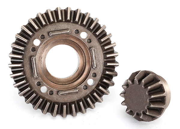 Traxxas Ring gear, differential/ pinion gear, differential (rear