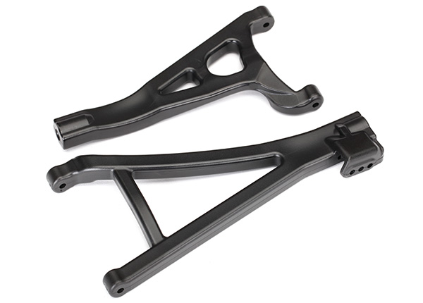 Traxxas Suspension arms, black, front (right), heavy duty