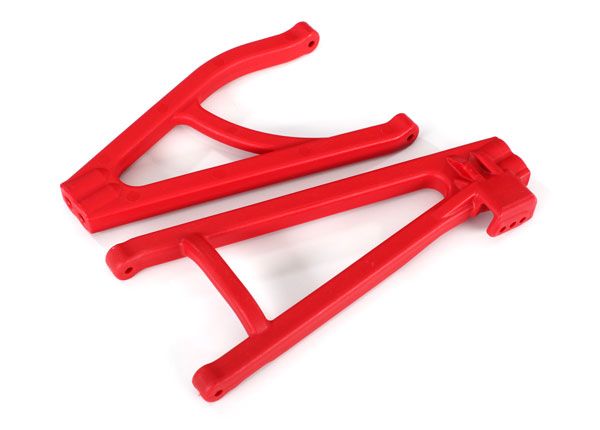 Traxxas Suspension arms, red, rear (left), heavy duty