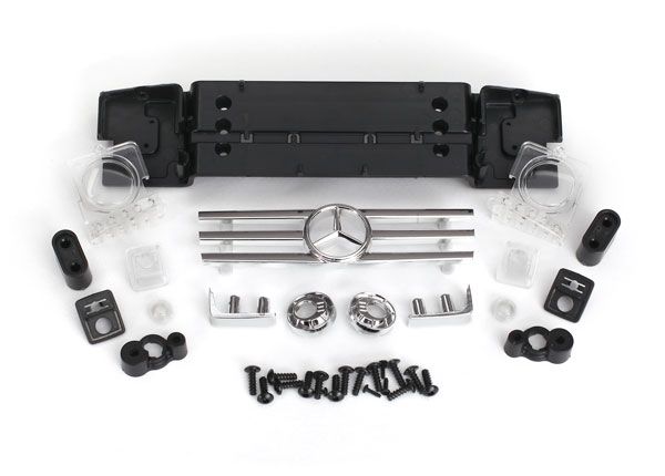 Traxxas Grille, Mercedes G500/ grille mount/ grille insert/ head