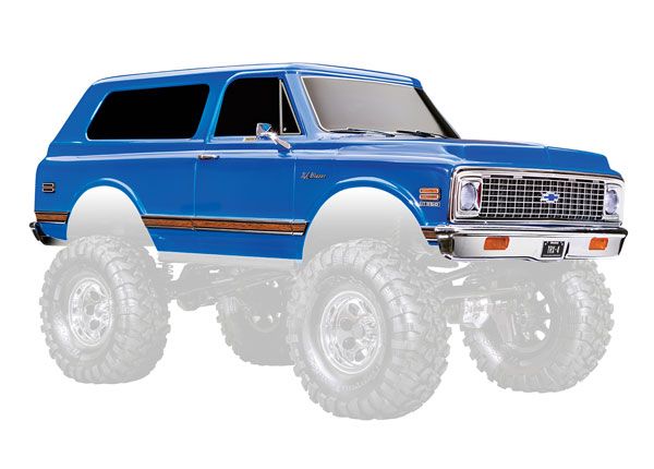 Traxxas Body 1972 Chevrolet Blazer Complete - Blue