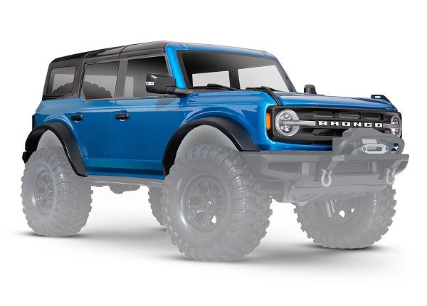 Traxxas Body, Ford Bronco (2021), complete, blue (painted)