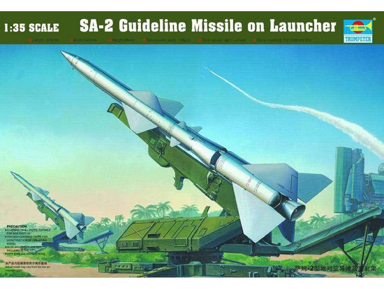 Trumpeter 1/35 Sam-2 Missile with Launcher Cabin