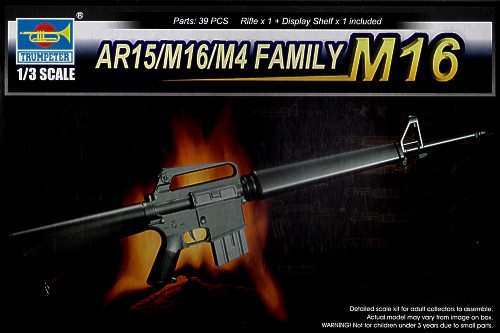 Trumpeter 1/3 AR15/M16/M4 FAMILY- M16