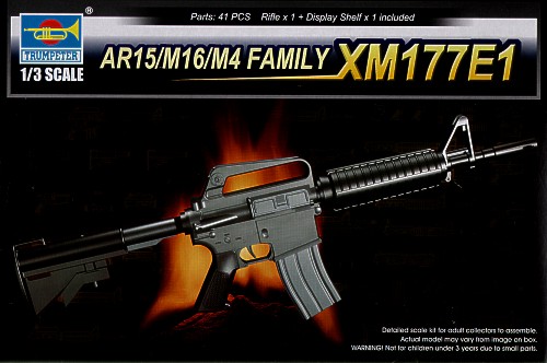 Trumpeter 1/3 AR15/M16/M4 FAMILY- XM177E1