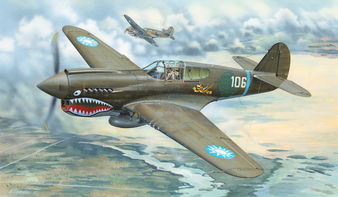 Trumpeter 1/32 P-40E War Hawk