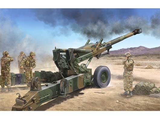 Trumpeter 1/35 US M198 155mm Medium Towed Howitzer (early versio