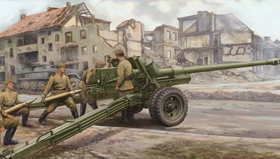Trumpeter 1/35 Russian 100mm Anti-tank Gun M1944 (BS-3)