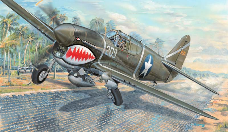 Trumpeter 1/35 P-40F War Hawk