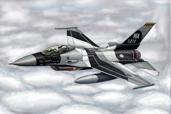 Trumpeter 1/144 F-16A/C Fighting Falcon Block15/30/32