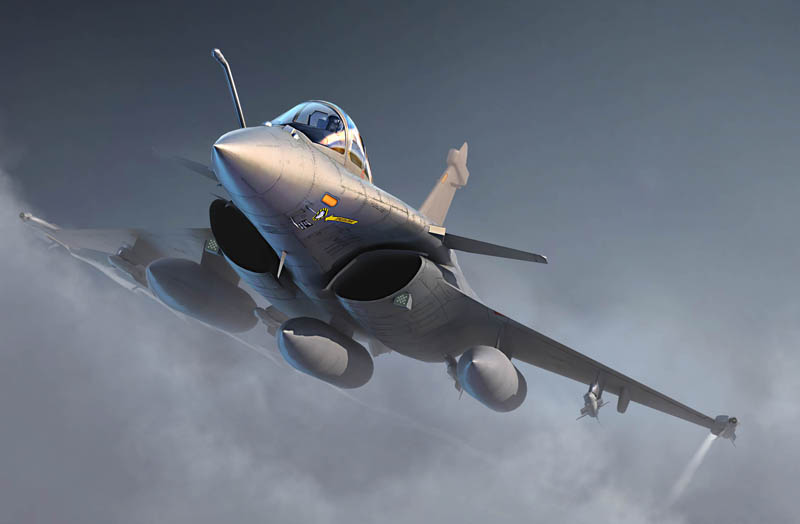 Trumpeter 1/144 French Rafale C