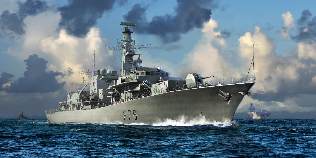 Trumpeter 1/700 HMS TYPE 23 Frigate - Kent(F78) Trumpeter 1/700 HMS TYPE 23 Frigate - Kent(F78)