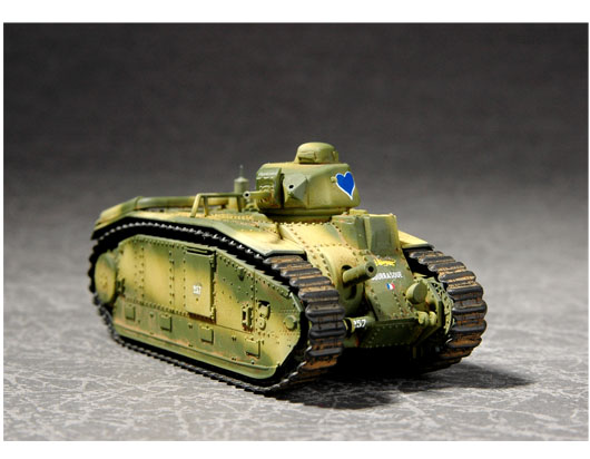 Trumpeter 1/72 French Char B1Heavy Tank