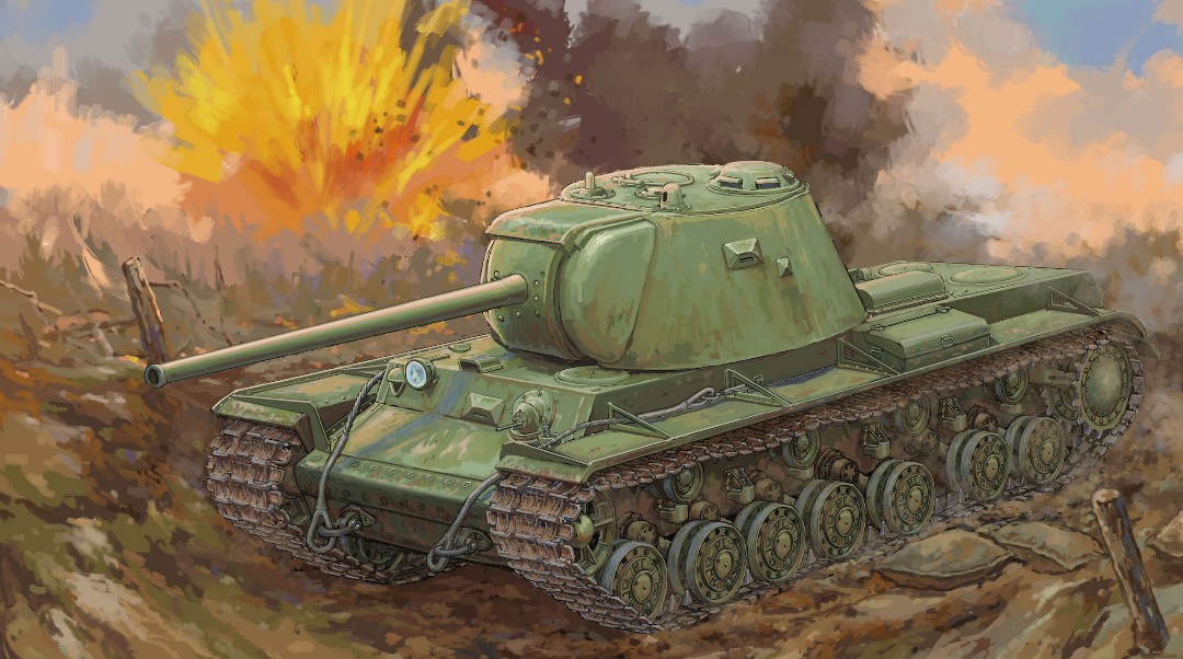 Trumpeter 1/35 Russian KV-3 Heavy Tank