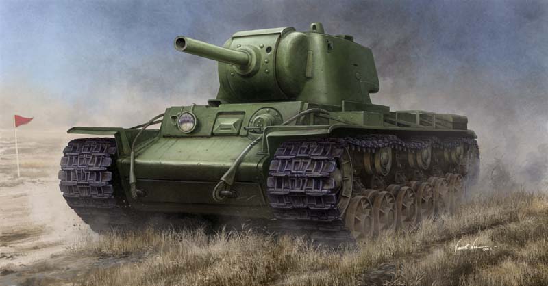 Trumpeter 1/35 Russian KV-9 Heavy Tank
