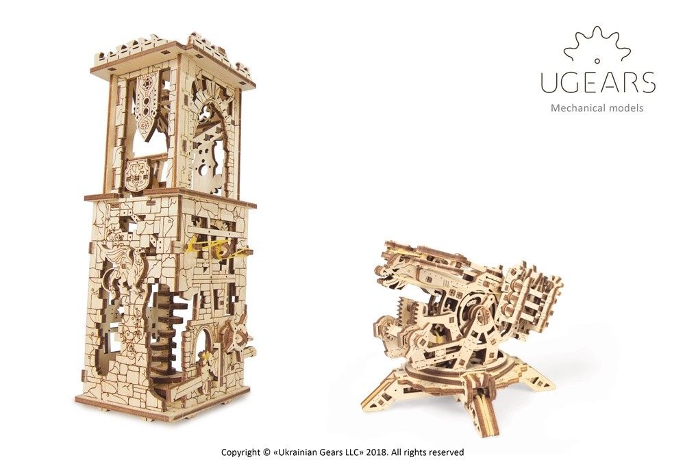 UGears Archballista-Tower - 292 pieces (Medium)