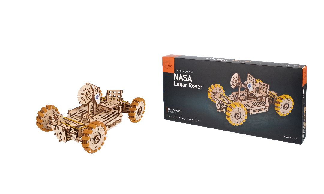 UGears NASA Lunar Rover (New Model) - 319 Pieces